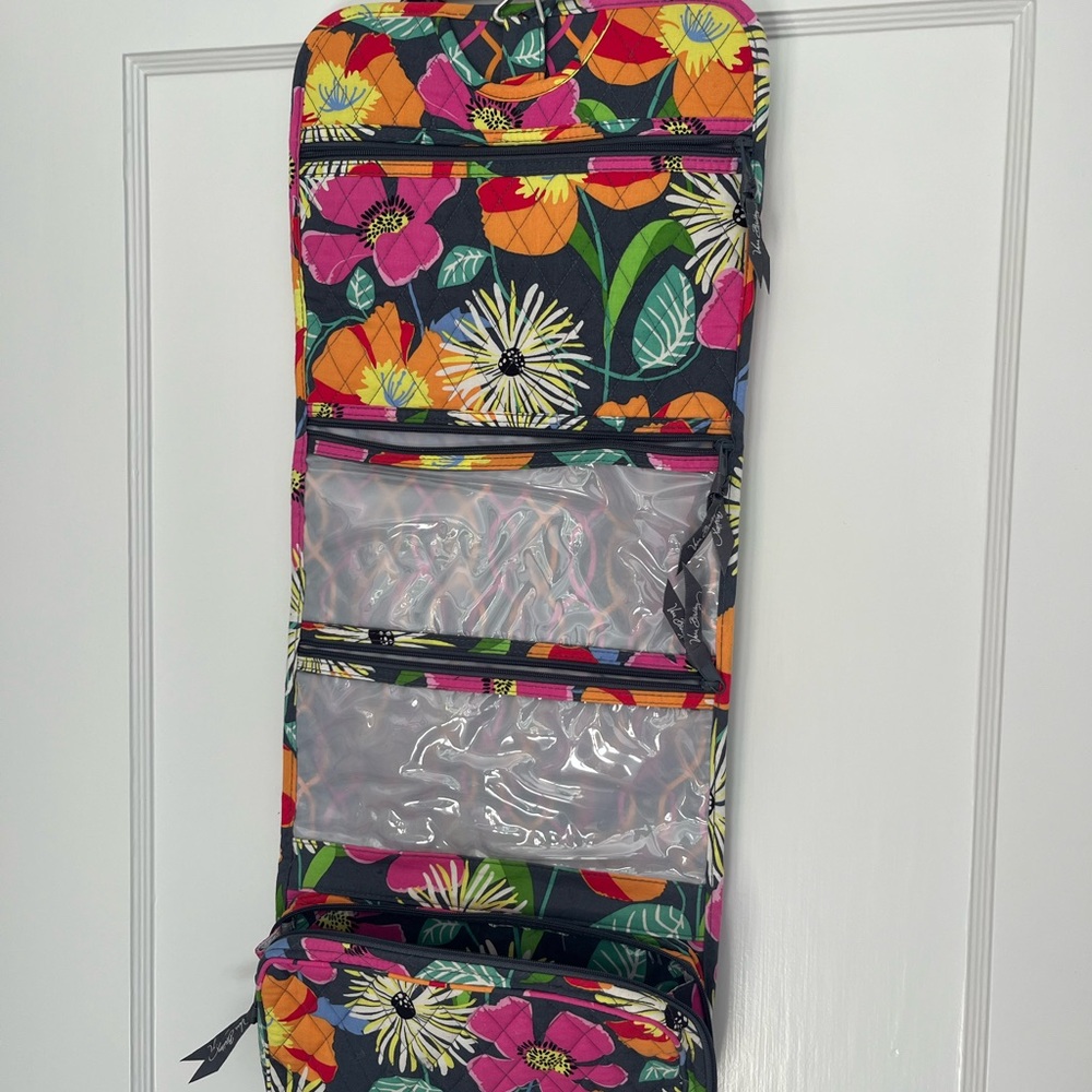 Vera Bradley Hanging Cosmetic / Toiletry Bag